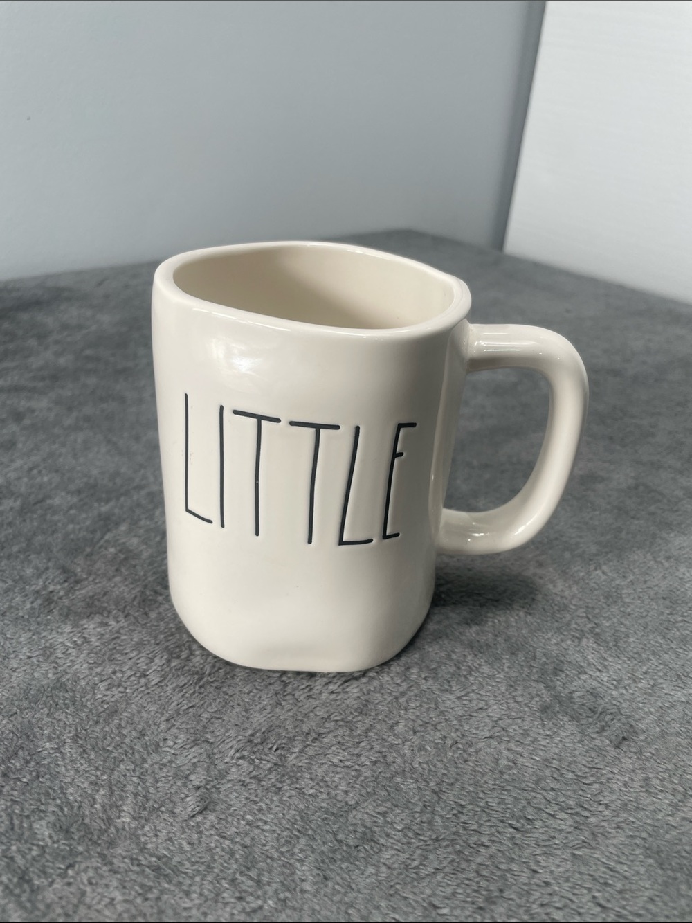 Rae Dunn artisans by Magenta Collection Cream Ceramic 'LITTLE' Mug